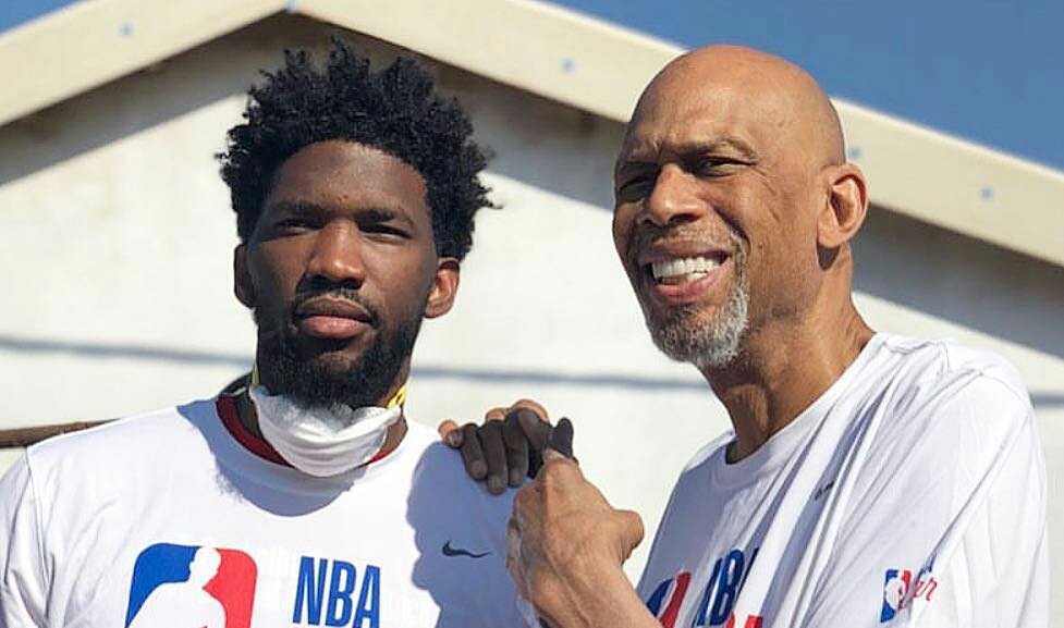 AceAdachi's tweet photo. 🏀@JoelEmbiid with 👑 @kaj33 in @nba #africa #game2018 💖
🌞@NBAHistory |@SixersHistory @NBA2K | #TrustTheProcess | #nba
#basketball |😎 https://t.co/SAlBd6SSCQ