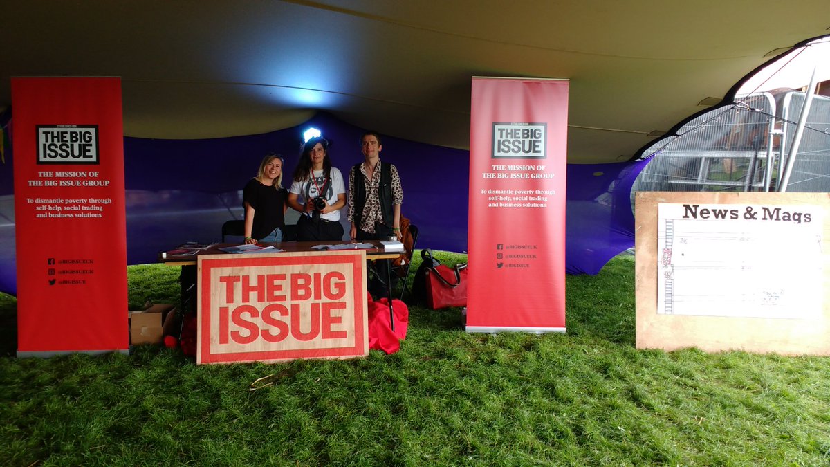 TBIBATH's tweet photo. Hello, we're at the Downs Festival. Come and see us at the Information Stage, we're here all day You can buy festival programmes and big issues from our vendors across the site too https://t.co/7KnZoDuCAN