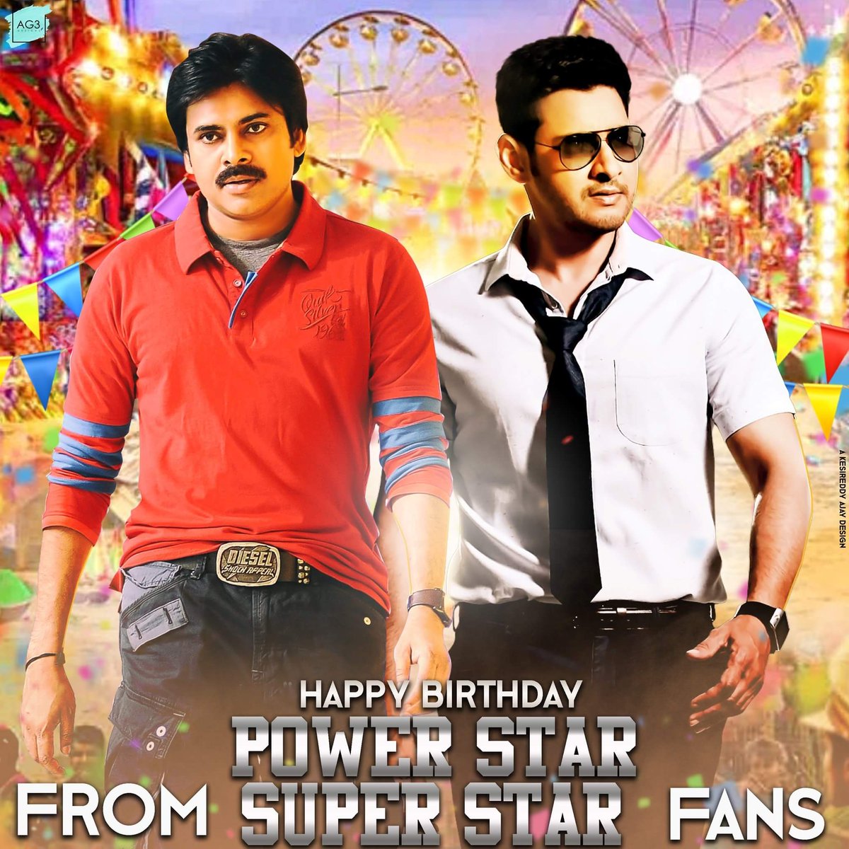 TrueJanasainik0's tweet photo. #HBDJanaSenaniPawanKalyan from mahesh fans https://t.co/TuL017uEPa