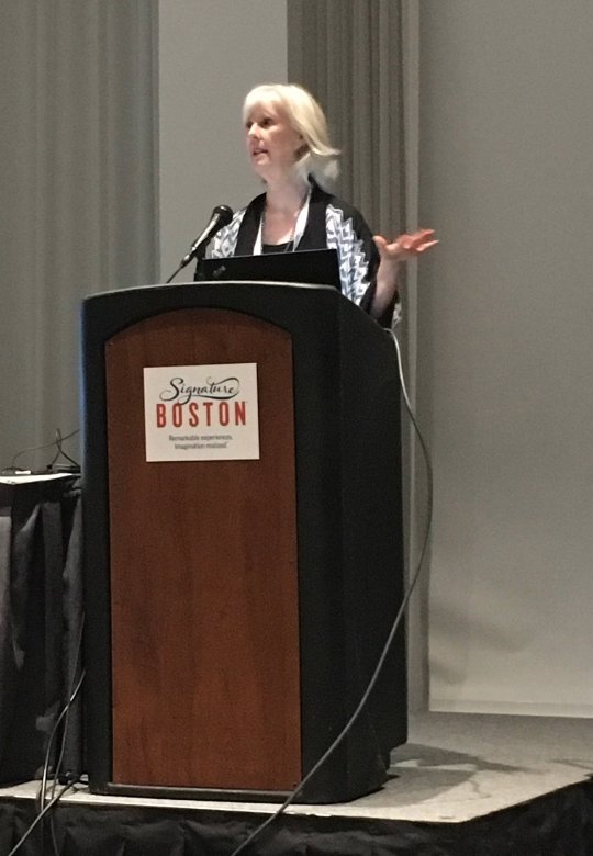 _VictoriaAlsina's tweet photo. "#AcademicFreedom, as an educator, it is not your right, it is your responsibility" Great #TLCatAPSA #APSA2018 inaugural speech made by @NancyThomasIDHE, Director @TuftsIDHE, explaining why, as professors, educating for the future of democracy is part of our job description https://t.co/QtjSXDwXxD