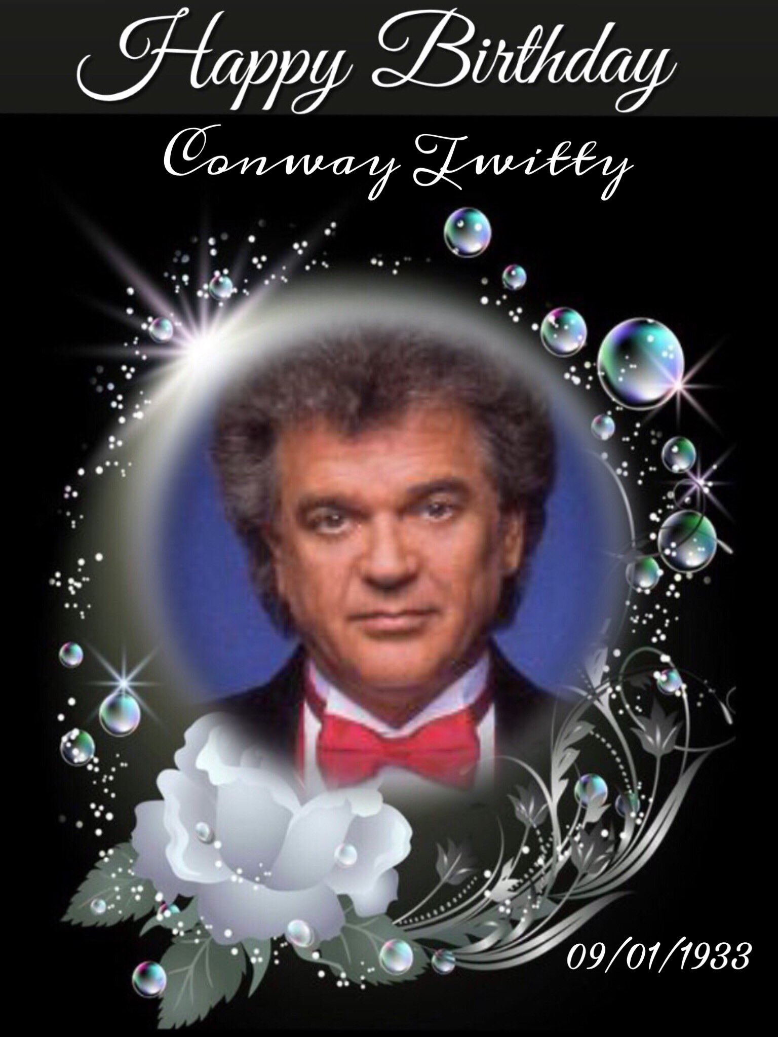 Happy Birthday     Conway Twitty 
September 1, 1933
(85) 