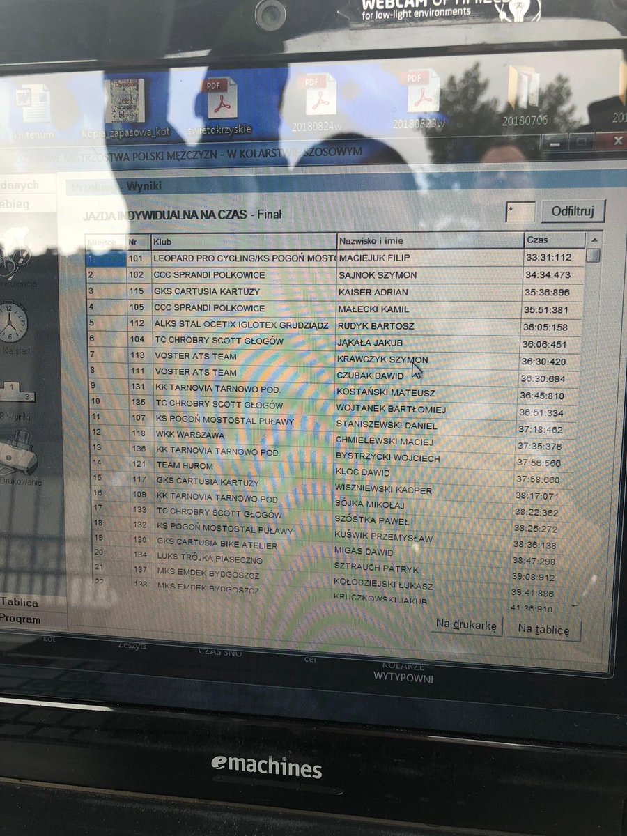 CCCDevoTeam's tweet photo. Szymon Sajnok zdobywa srebrny 🏅 Młodzieżowych Mistrzostw Polski w jeździe na czas! Tuż za podium plasuje się Kamil Małecki. #mmp2018 https://t.co/UeIAfAWzl9