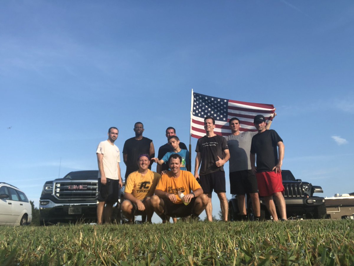 A mighty pax of 9 took on #SSS this morning in prep for the real #SSS tonight! <a href="/F3Farmville/">F3 Farmville</a> <a href="/F3ENC/">F3ENC Crossbones</a>