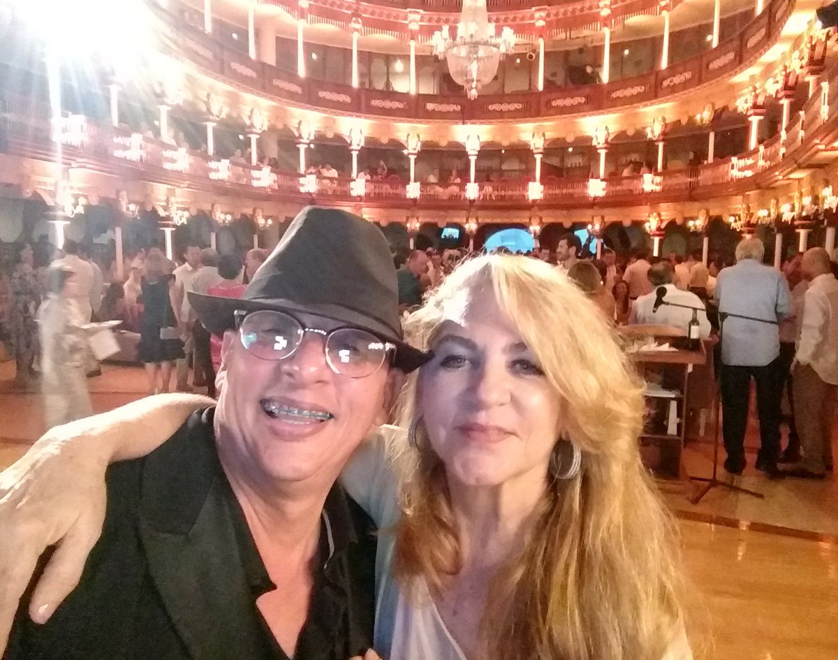 Con Roxanna Lignaloro! Gran Artista Bquillera! Cartagena de Indias! Teatro Heredia! 31-08-2018.