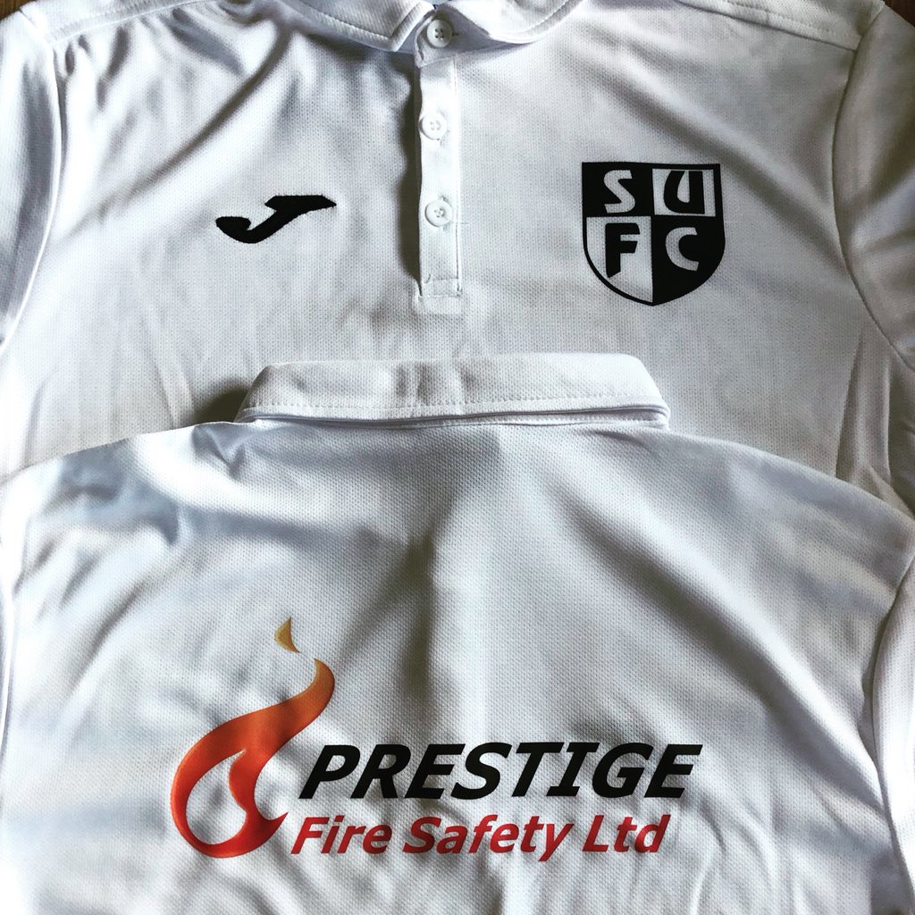 PrestigeFire's tweet photo. Good luck to the @SohamUnitedFC first team today, you sure will look the part before and after the game in these #prestigefire #sufc #football #sponsor https://t.co/LEcU39eJOP