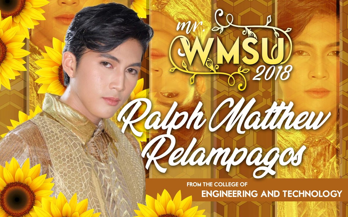 CoECSCOfficial's tweet photo. Our warmest thanks and congratulations to Ms. Thea Fabrigas and Mr. Ralph Relampagos! The College of Engineering is beaming with pride because of you!

You may not have won the crowns but you both won our hearts, and with that, you will always be our Mr. and Ms. WMSU! https://t.co/pXL4PYQRWx