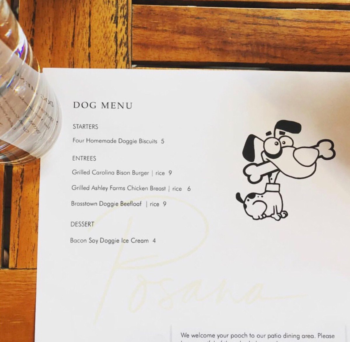 Posana's tweet photo. Grab your pooch and head down to our dog friendly patio! Photo Cred: @flipsideburgersandbar
#PosanaDogs #Posana #avl #828isgreat https://t.co/J2I7bSJolH