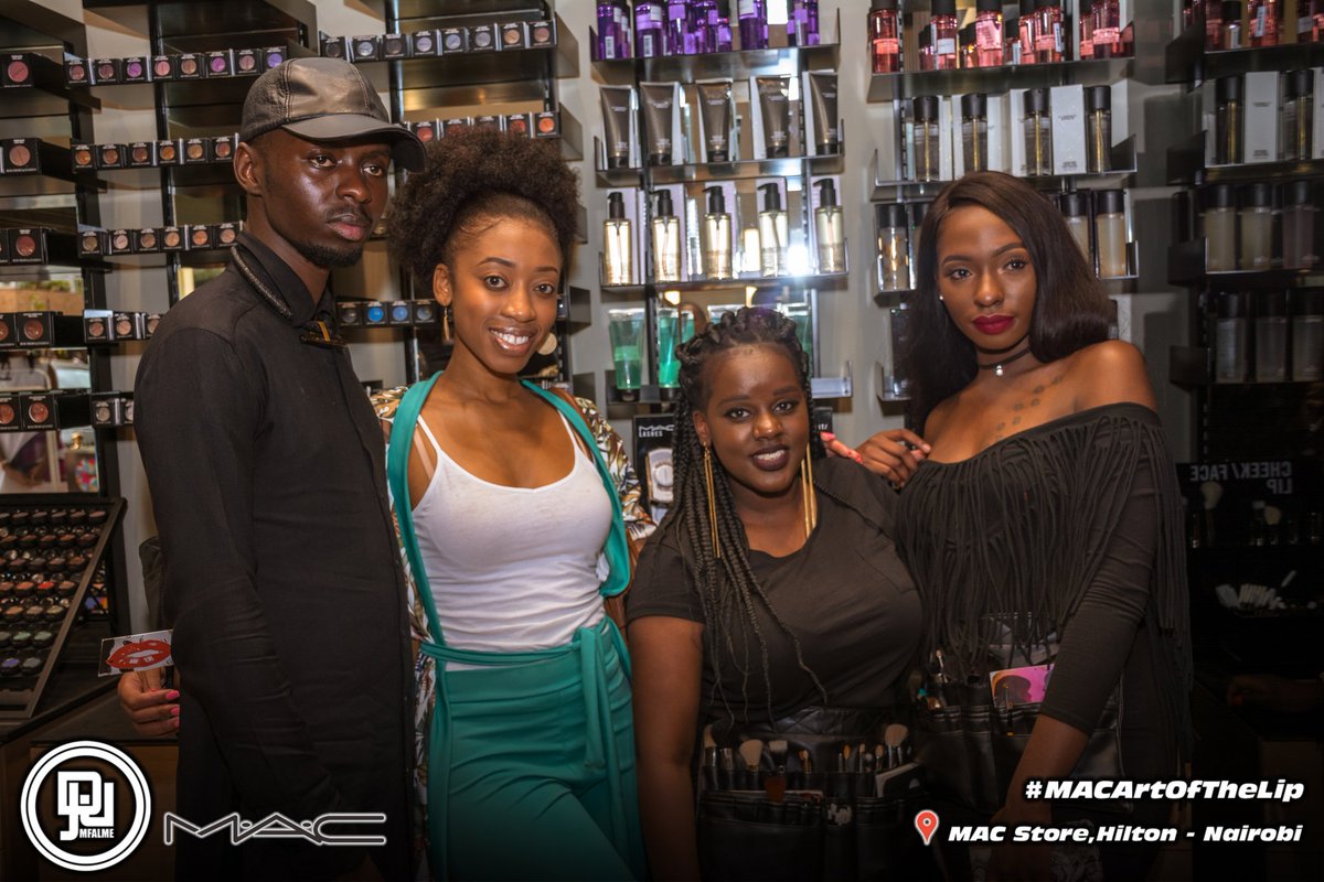 DjJoeMfalme's tweet photo. We are at Hilton Nairobi launching the new M.A.C STORE  #MACArtOfTheLip #MACCosmeticsKenya we're here till 6 p.m. https://t.co/PuK3sGBjJg