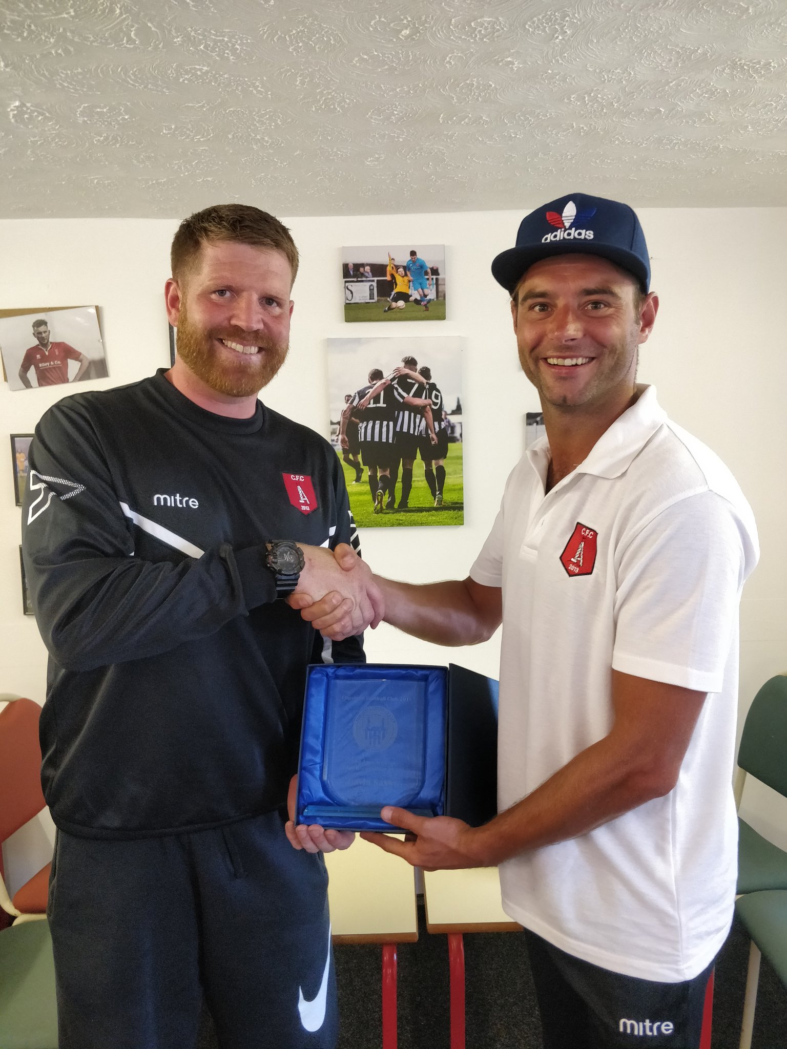 Clipstone FC on Twitter "Congrats to Gavin Saxby who received his