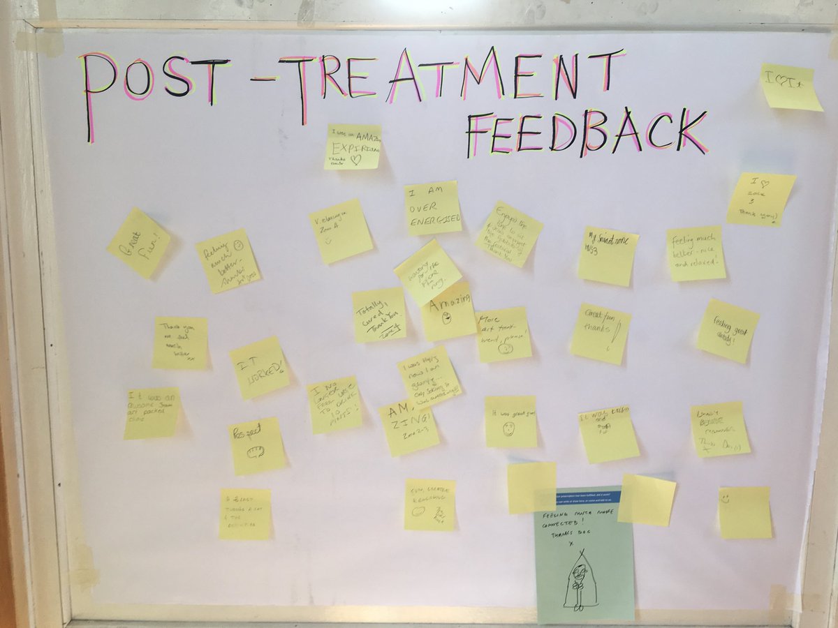 drewmills53's tweet photo. This what attendees thought about the fabulous Arts clinic today ⁦@chapelafestival⁩ overseen by ⁦@art_doctors⁩ #caaf2018 ⁦@ChapelAToday⁩ https://t.co/8zV7Lo4agl