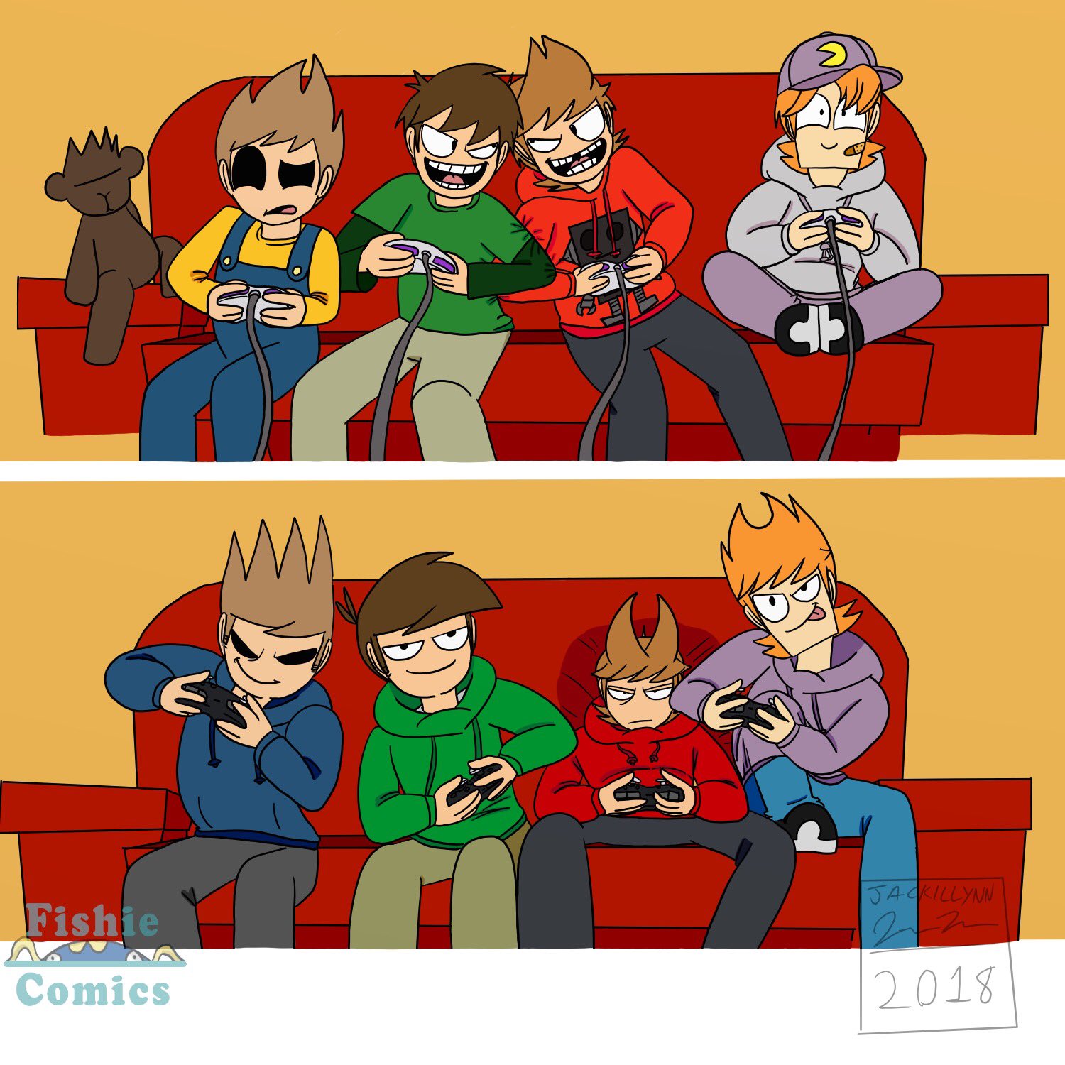 Eddsworld: Fancomic on Twitter.