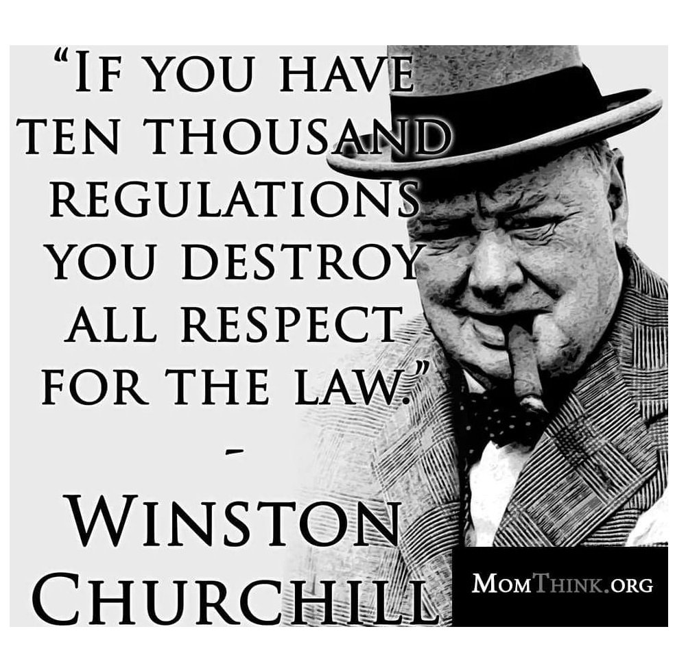 gwpro's tweet image. Is this any different than how the #value of a #currency is #debased?  By endlessly  printing them out? #regulation #legislation #control #EndTheFed #Churchill #laws