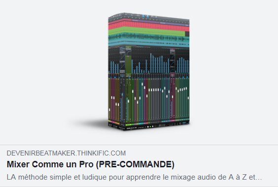DevenirBeatmakr's tweet image. ⏰Derniers jours pour pré-commander la formation "Mixer Comme un Pro" à tarif avantageux (avec, en Bonus, la formation Mastering Offerte). 🚀➡️DevenirBeatmaker.com
#beatmaker #beatmaking #composition #compositeur #musicproduction #musicproducer #audio #daw #vst #formation