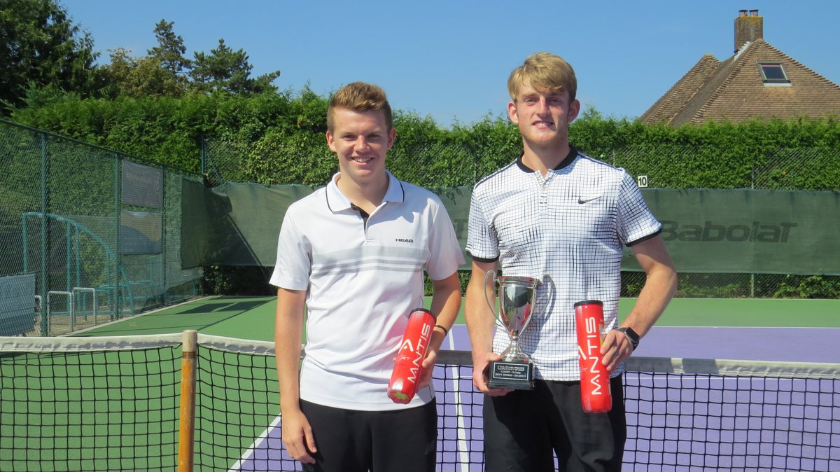 Congratulations to Liam Hignett Men's County Champion and James Blair runner-up <a href="/TOTALLYTENNIS01/">TOTALLY TENNIS</a> <a href="/ThorndenTennis/">Thornden Tennis Club</a> <a href="/_EliteTennis/">Elite Tennis</a>