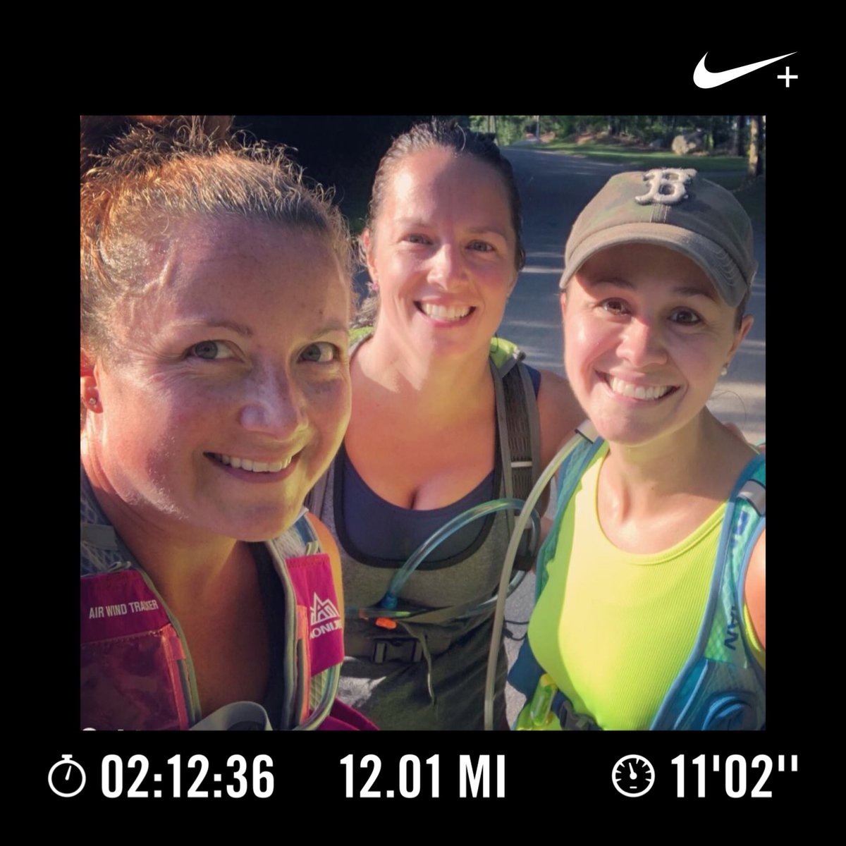 Kim_Chaffee's tweet image. Just because it’s hard doesn’t mean you can’t do it. I used to tell this to my second graders and now I tell it to my own kids. This morning’s run was about pushing myself to prove this to myself. 12 miles with these fantastic ladies. #ThisWriterRunsBoston #runningwithfriends