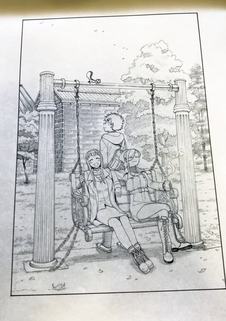 時間はかかりましたが、なかなか満足のゆく扉絵になりました。
明日も小樽アニパに行く皆さん、よかったらぜひ探してみてくださいね。
#聖樹のパン
#小樽アニパ 