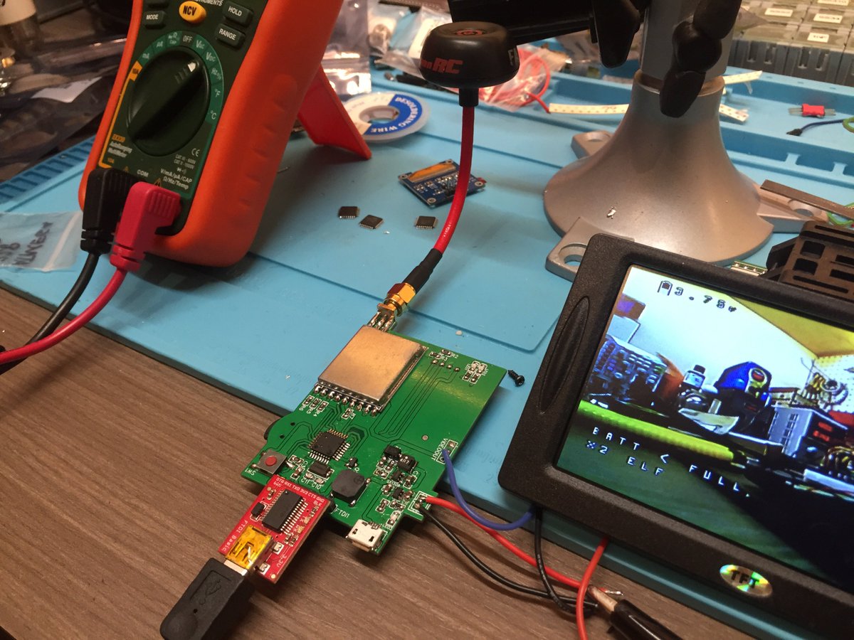 MichaelD_33's tweet photo. Making some upgrades to my custom built FPV monitor. The new version supports a detachable SMA antenna, embedded arduino, built-in 1S lipo and charger, and a 12v boost circuit. Still cost 2-3x less than the average commercial monitor. Files will be available on github soon. https://t.co/ebFHXATbv5