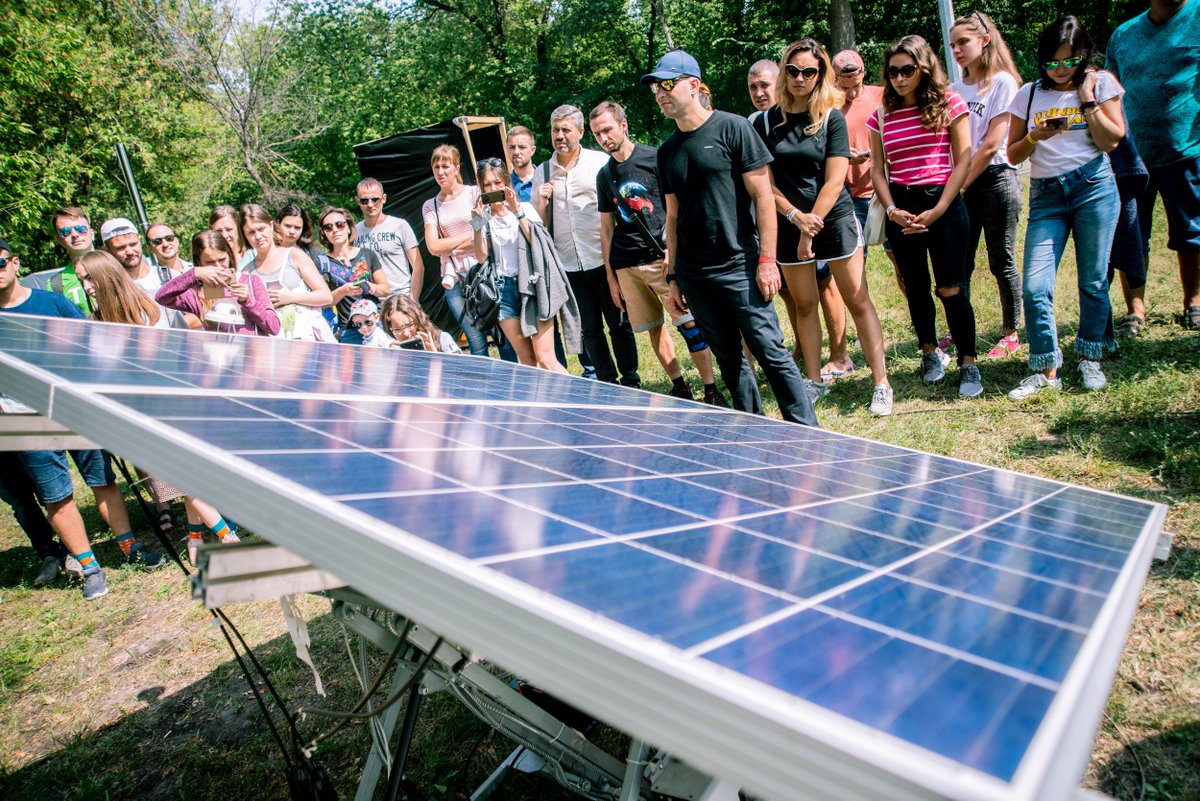 greencubator's tweet photo. @ClimateLaunch #National #Final #Ukraine is 100% powered by #renewables from #greencubator #TeslaCamp2018 friends and partners! 
#ClimateLaunchpad #Ukraine #TeslaCamp #CLP18 #CLP2018 #GrandGlobalFinal #GreenIdeas #GreenBusiness #climatechange #solarenergy #solarpower https://t.co/BfieUOXe5t