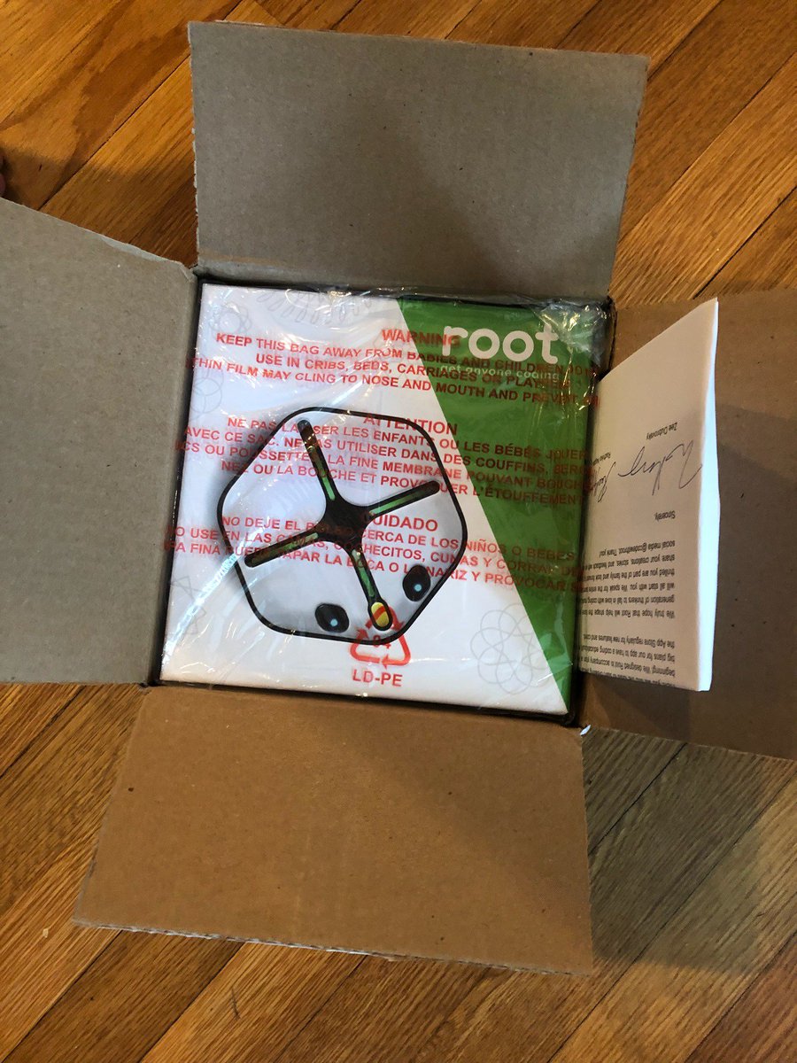 codewithroot's tweet image. Guess who is arriving soon on a doorstep near you?! #CodeWithRoot #wereshipping
