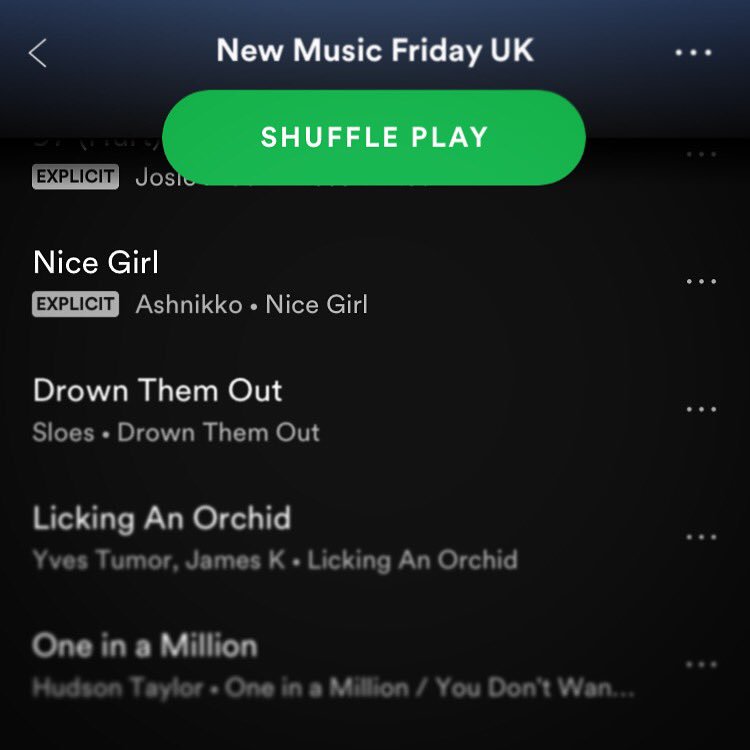 Thanks to <a href="/spotify/">Spotify</a> for adding us to this weeks #NewMusicFriday! Check out our new track ‘Drown Them Out’ now!