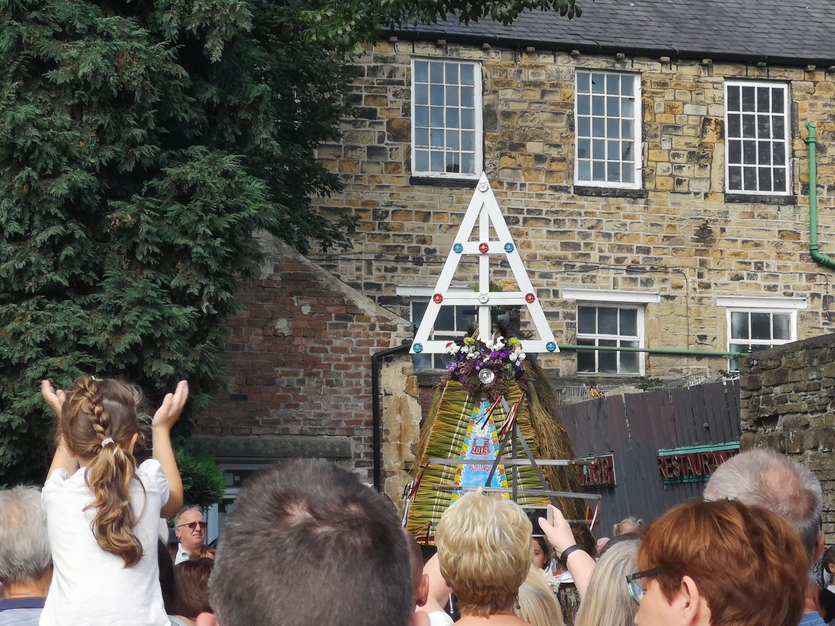 CMBCWardenA's tweet image. In Sowerby Bridge Rushbearing Festival. @Rushbearing #CMBC #Calderdale #Visitcalderdale
