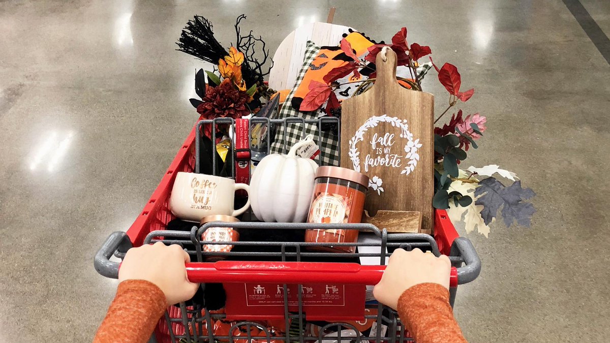 Our cart on #September1st. 🎃 🍂