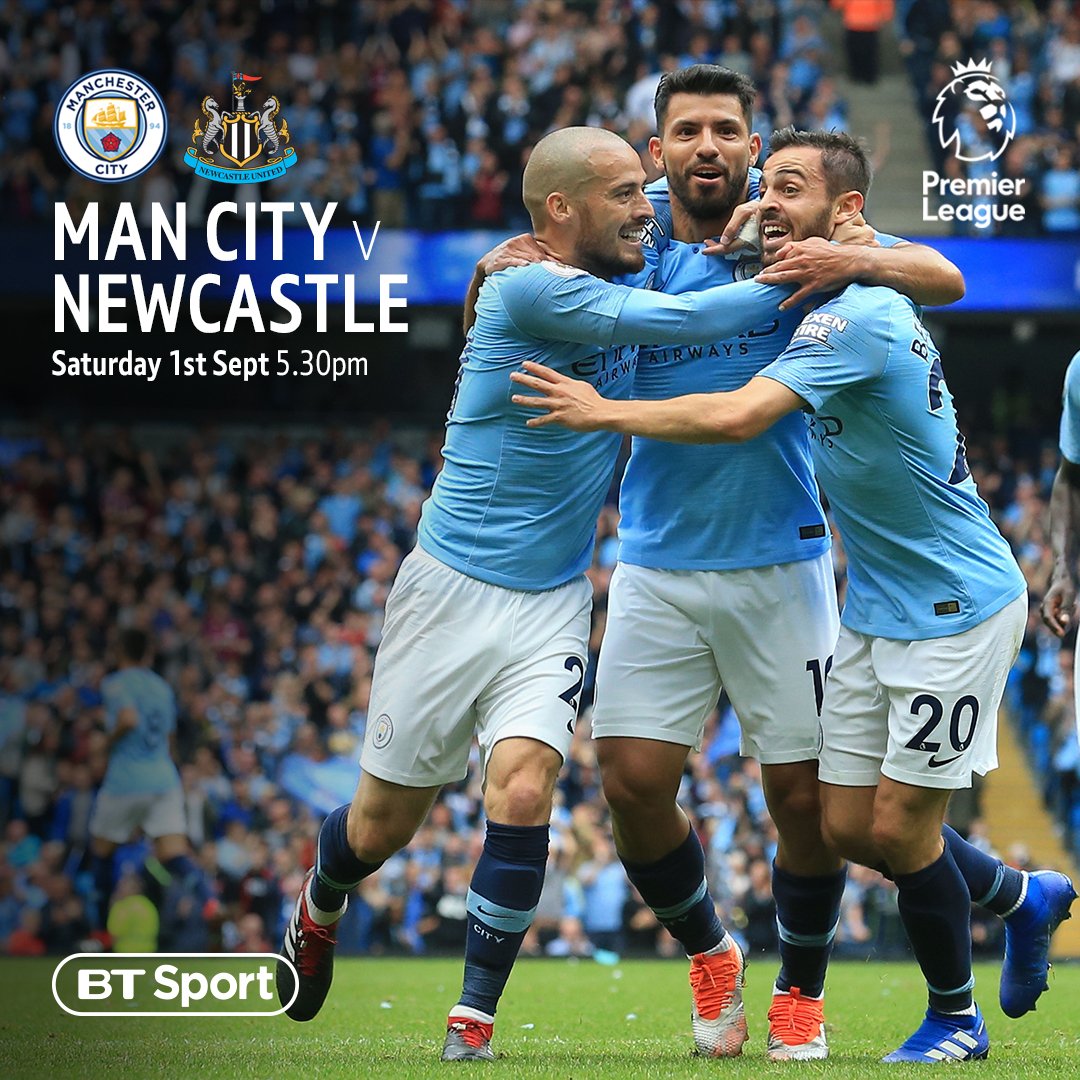 Next up... Man City v Newcastle 5:30pm LIVE in HD!