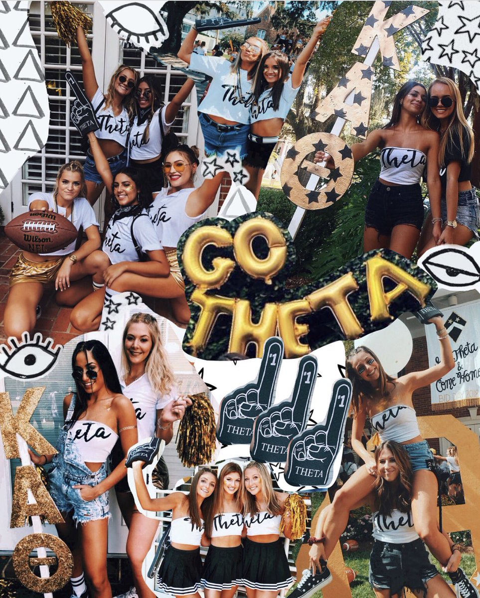 FSUTheta's tweet photo. Take us back to bid day 🤩🎉 We had so much fun welcoming home Member Class 18 and we can’t wait to see all the amazing things our new members will bring to us this year at Theta! 💫 #fsubidday18 https://t.co/OxW9GLWhhi