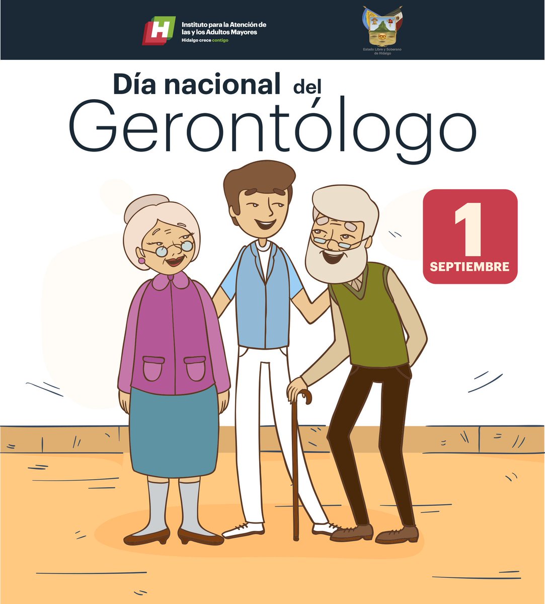 IAAMEH's tweet image. Por fomentar la salud integral y la inclusión social de las personas adultas mayores.
¡Muchas Felicidades y nuestro reconocimiento a quienes se dedican a la gerontología!