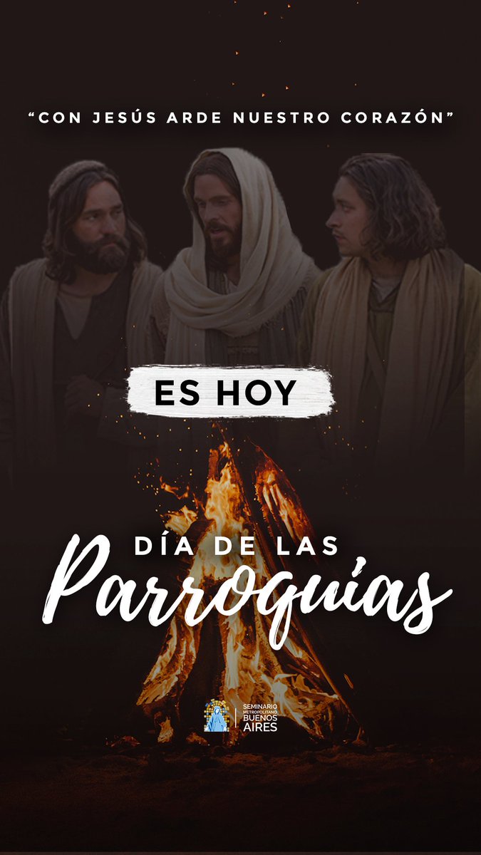 seminariobsas's tweet photo. ¡Es hoy! 
Día de las Parroquias 2018

#sese18 https://t.co/5MQDKX5xhB