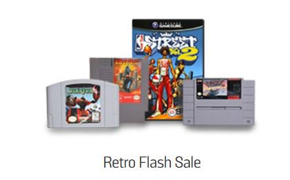 gamestop retro flash sale