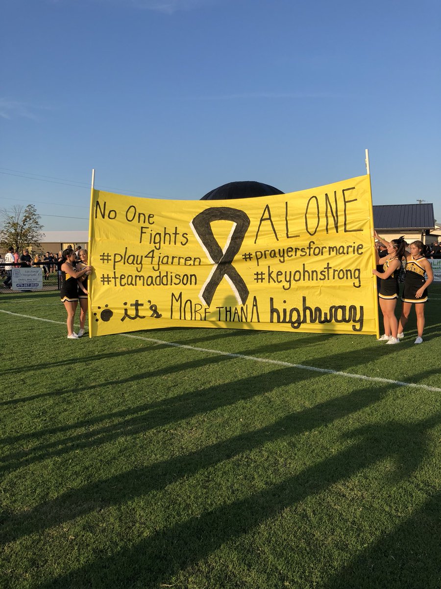 JSorters's tweet photo. September is Childhood Cancer Awareness Month, unless your  child has cancer.  Then every month is Childhood Cancer Awareness Month. #morethan4  #play4jarren #cancersucks #noonefightsalone https://t.co/7QLmGst5iw