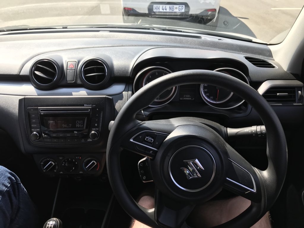 Cruzer244's tweet photo. I took the new Suzuki Swift around the handling track at Kyalami today. I was amazed on how it handles around the corners. I felt very safe in the swift. I would love to take the new swift on the open road. #FeelsNippy #FeelsYoung #FeelsLikeFamily #AllTheRightFeels @Suzuki_ZA https://t.co/viOMsTInDM
