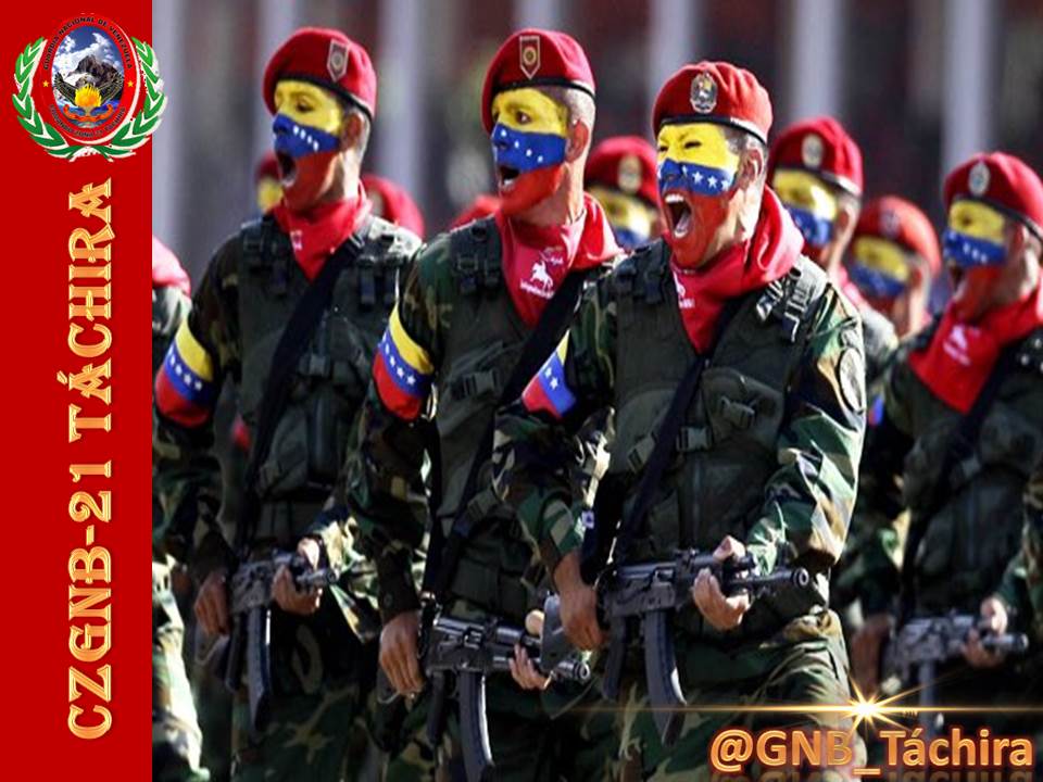 FANB La #GNB Son miles de Centinelas de la Patria que permanecen fiel al deber. Desempeñando funciones con dignidad y firmeza. <a href="/GNBoficial/">GNB FANB</a> @LopezVargasR