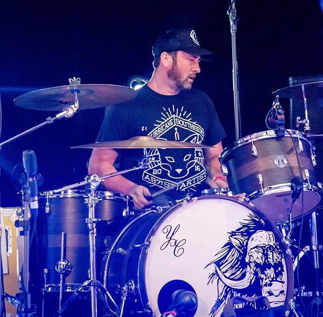 The engine room himself, Mark Murphy! Is he thinking about the next tune or where he can order a Hawaiian pizza from after the set that night at <a href="/Blacktopball_NS/">The Blacktop Ball</a>?? 📸 by Danielle Bouchie #blacktopball2018