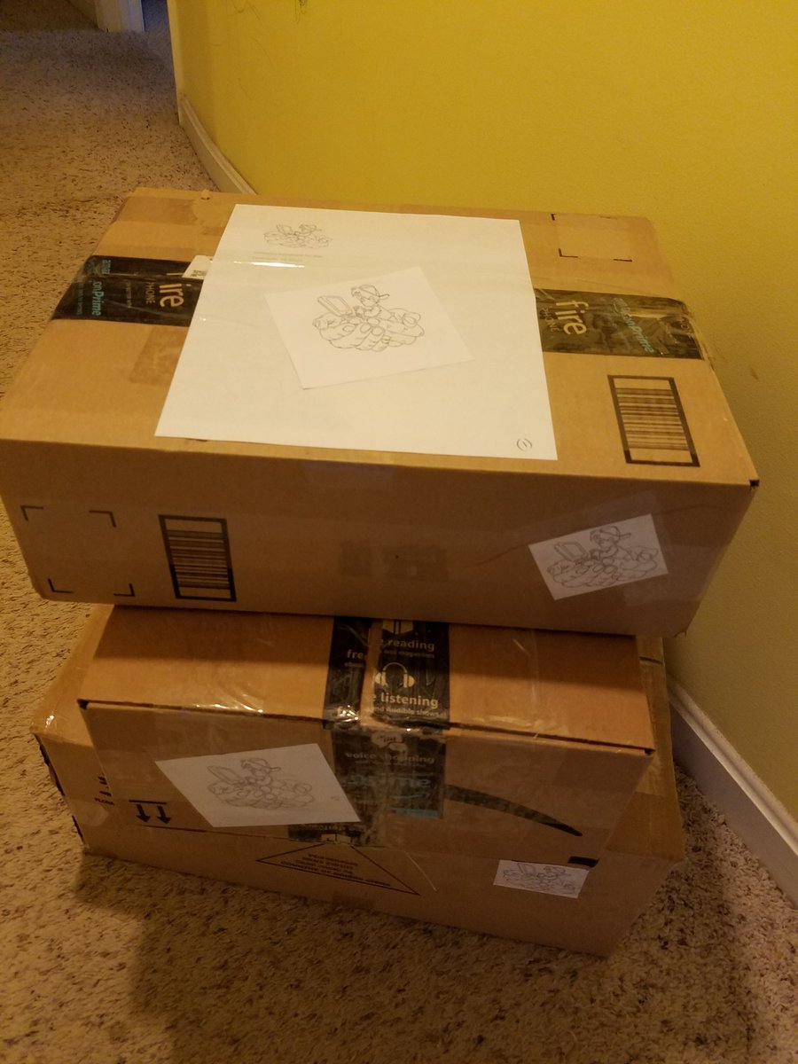 mabartle's tweet image. 6 laptops going out the door today!  And I had a little help in the lab this morning.  #CEFK  #computerequipmentforkids.org #shippingday