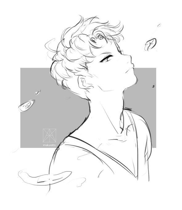I wanted to draw #woozi in his newest hairstyle. I still havent gotten used to it xD 