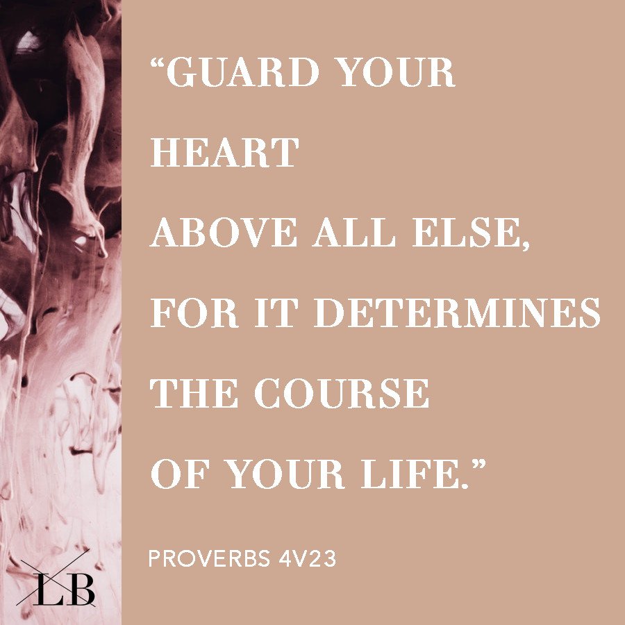 LisaBevere's tweet photo. “Guard your heart above all else, for it determines the course of your life. Avoid all perverse talk; stay away from corrupt speech. Look straight ahead, and fix your eyes on what lies before you.” —Proverbs 4:20-25 https://t.co/zZYlcsaV0x