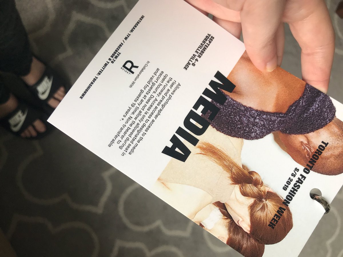 CourtneyGBerg's tweet image. Really proud &amp;amp; excited to see all the amazing, hard work the @FSNCollections has put into this year’s @resetfsn @tofashionwk. Can’t wait for Tuesday. 👏🏼✨
(I won’t be wearing my Nike slides though. Not an #ad. I just love my @Nike). 
#TFW18  
#toronto  
#justdoit
