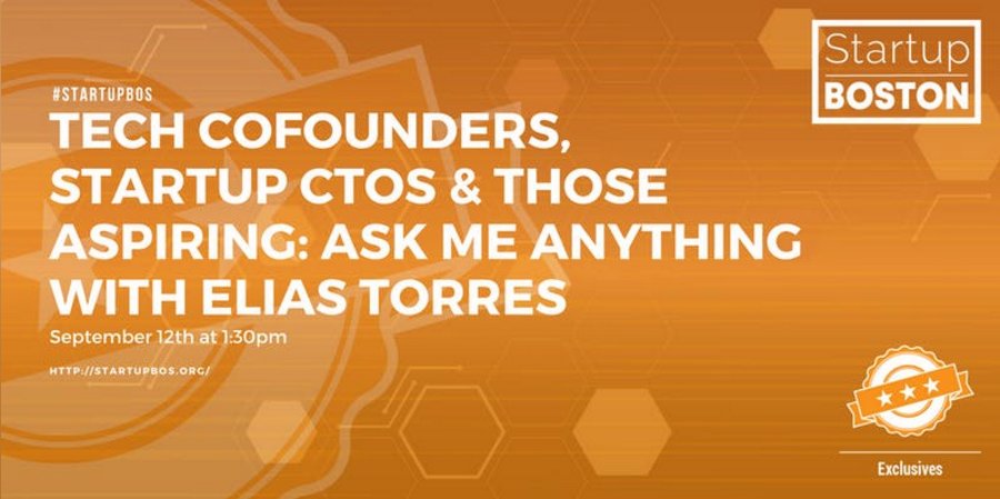 startupBOSorg's tweet photo. We're very lucky to be joined by @eliast, the CTO of one of Boston's hottest tech companies &amp; fastest growing startups, @Drift. Tech co-founders, CTOs and rising tech leaders—don't miss the opportunity to ask him your questions >> Wednesday, September 12th https://t.co/0SqY7dwgh7 https://t.co/HCqJhDEojG