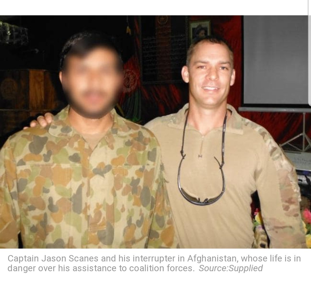 AhmadShahShahi's tweet photo. Afghan left behind interpreters are in real dangers they could be arrested, kidnapped, and even beheaded at any moment by Taliban, because they served shoulder to shoulder with ADF as interpreter and cultural advisers. https://t.co/gl9tzO80L3