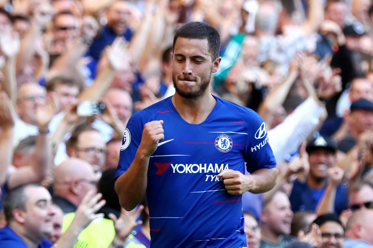 Two in two for <a href="/hazardeden10/">Eden Hazard</a>! ⚽️⚽️