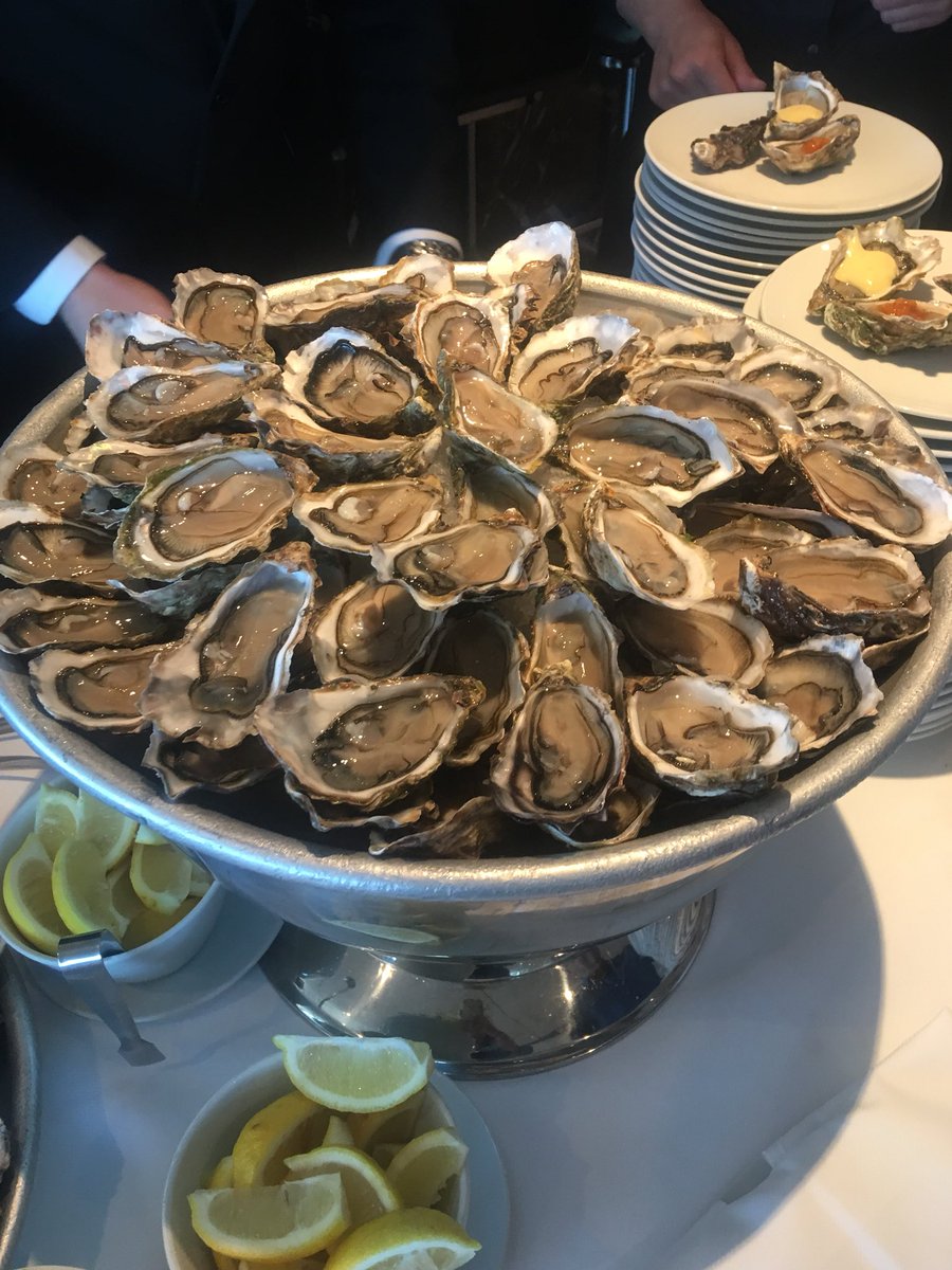 raymond_blanc's tweet photo. oysters for everyone!!what a wonderful way to end my trip in Bordeaux. Fresh oysters and beautiful sauces for our guests.Angelo the @Scenic_UK Executive Chef- talented young man , and Goffrey with the freshest oysters. I feel very lucky☀️ 🚢 https://t.co/9WmxvXVL2i