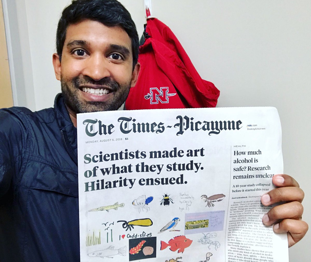 SolomonRDavid's tweet photo. A #SciComm question of audiences & impacts I posed in my @AFS_SciComm symposium talk. Both with GARish origins, #AncientSportFish special issue took 4 YEARS of work, #MSPaintYourScience maybe 2 DAYS to cycle. What will have the biggest impact? What IS “impact?” https://t.co/KRDdX4lHos