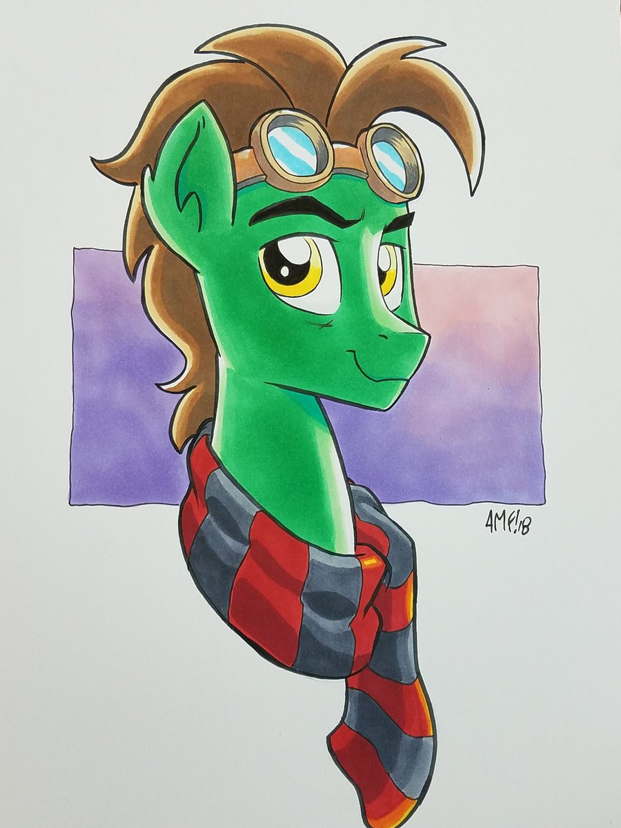 ChiefScarneck's tweet photo. #CMPC2018 commission done by @TonyFleecs! Thanks, my dude! https://t.co/qamVHRqj03