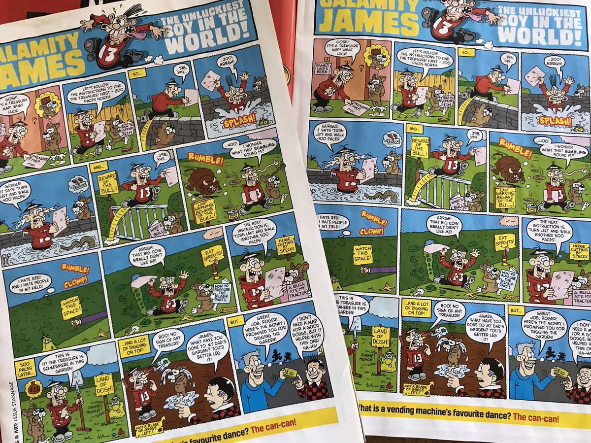 chris_abbott75's tweet photo. @BeanoOfficial are you guys running out of ideas?? My sons #beano has same comic strip repeated two weeks running!! #subscriber #bit of a con!! https://t.co/HhS6vgZWwF