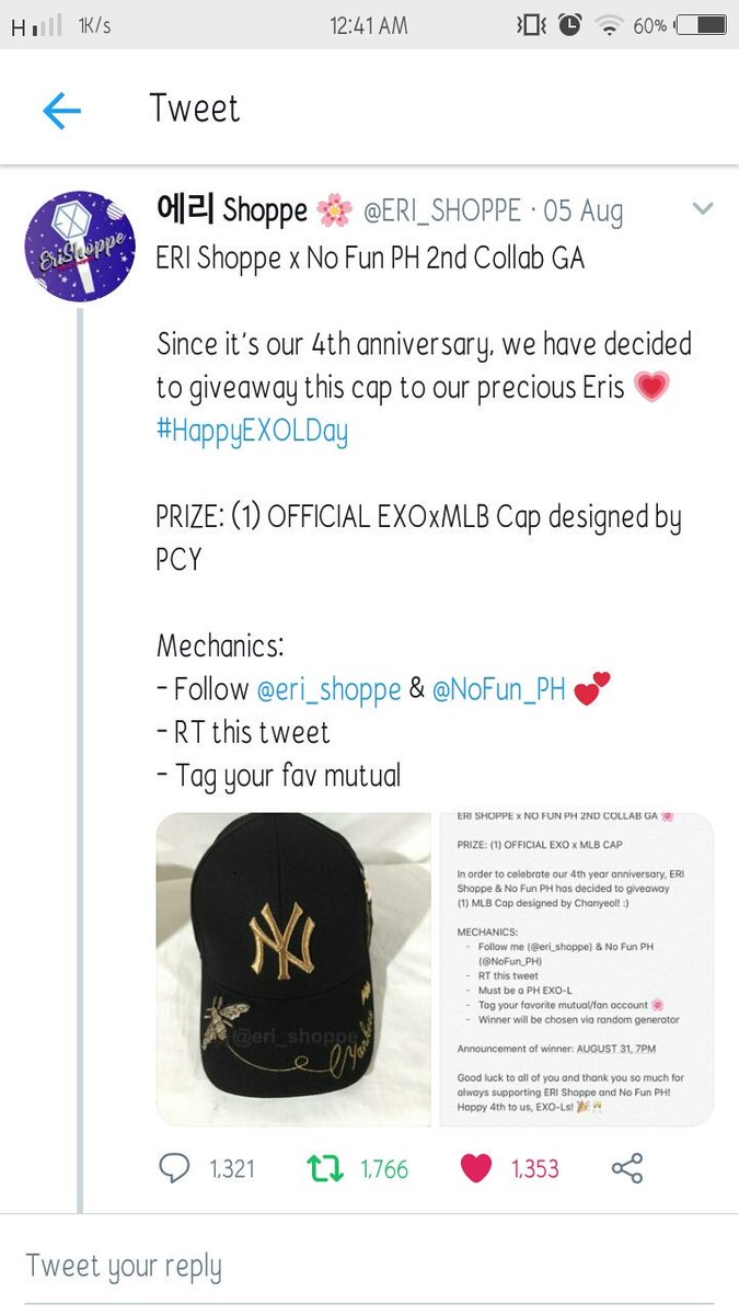VlrFrstr's tweet photo. @ERI_SHOPPE @NoFun_PH Done! Hi @Lovethemfrvr !! https://t.co/QJo1HGWJvq