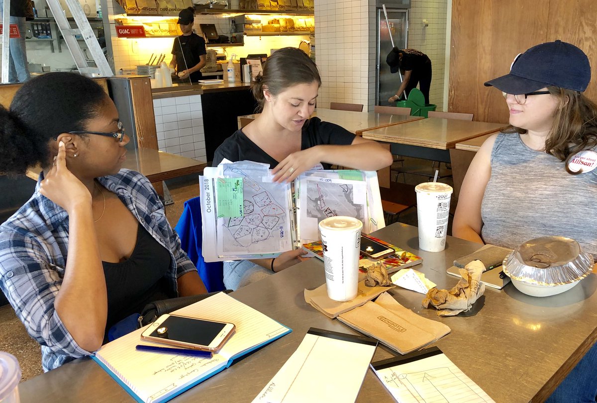 AllisonForAll's tweet photo. We are 🎉thrilled🎉 to have three interns starting today: Rekea from @gouchercollege, Marisa - a high schooler - from HoCo, &amp; Ashley from @SalisburyU. We can't wait to teach them abt electoral #politics &amp; to have their help reaching our constituents! Thx! #GoDems! 💙

#MDpolitics https://t.co/hyA8BZLYCk