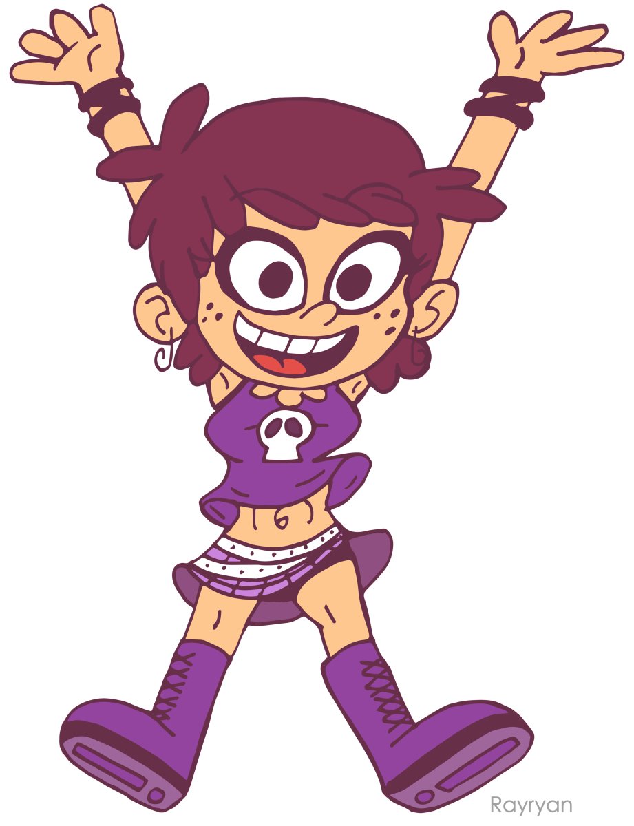 Rayryan On Twitter Luna Luna Lunaloud Theloudhouse Fanart Jump 