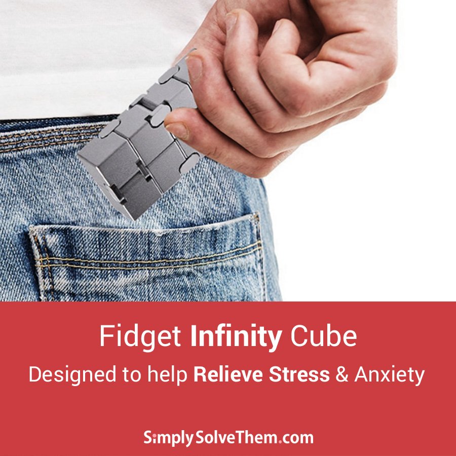simplySolveThem's tweet image. Fidget Infinity Cube designed to help relieve Stress &amp;amp; Anxiety.
simplysolvethem.com/product/infini…
#stress #infinitycube #stressrelief #toy #remedies #anxiety #distraction #stressed #fidget #reducestress #health